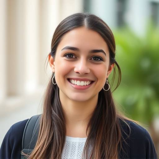 Ritratto di Silvia Romano, studentessa